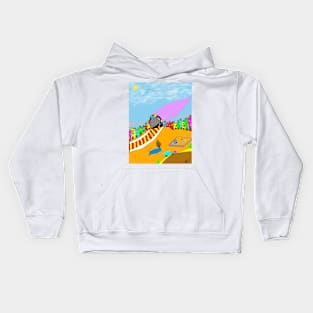 Getting ready for fun🎈 Kids Hoodie